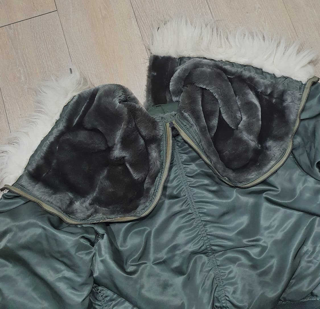 오리지널 n2b 플라이트 자켓 80s 군납 m 100-105 상품이미지6