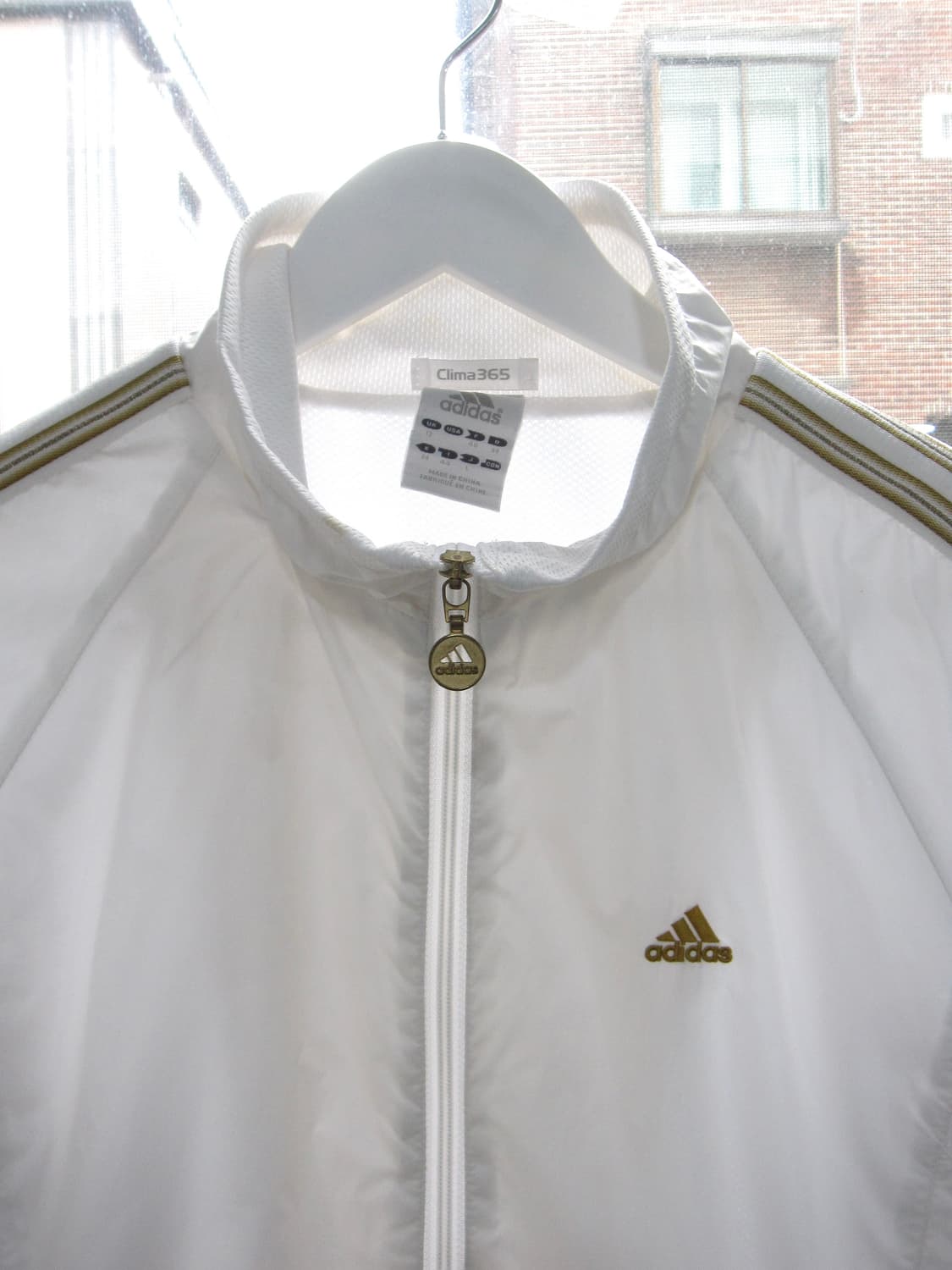 adidas white gold jersey 아디다스 흰골 져지트랙탑 상품이미지2