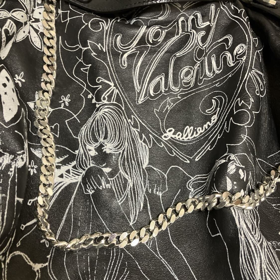 John Galliano leather shoulder bag  상품이미지2
