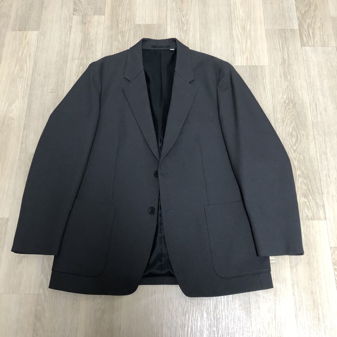 (L) 유니클로 U 20 FW U 테일러드 자켓 다크 그레이 상품이미지1