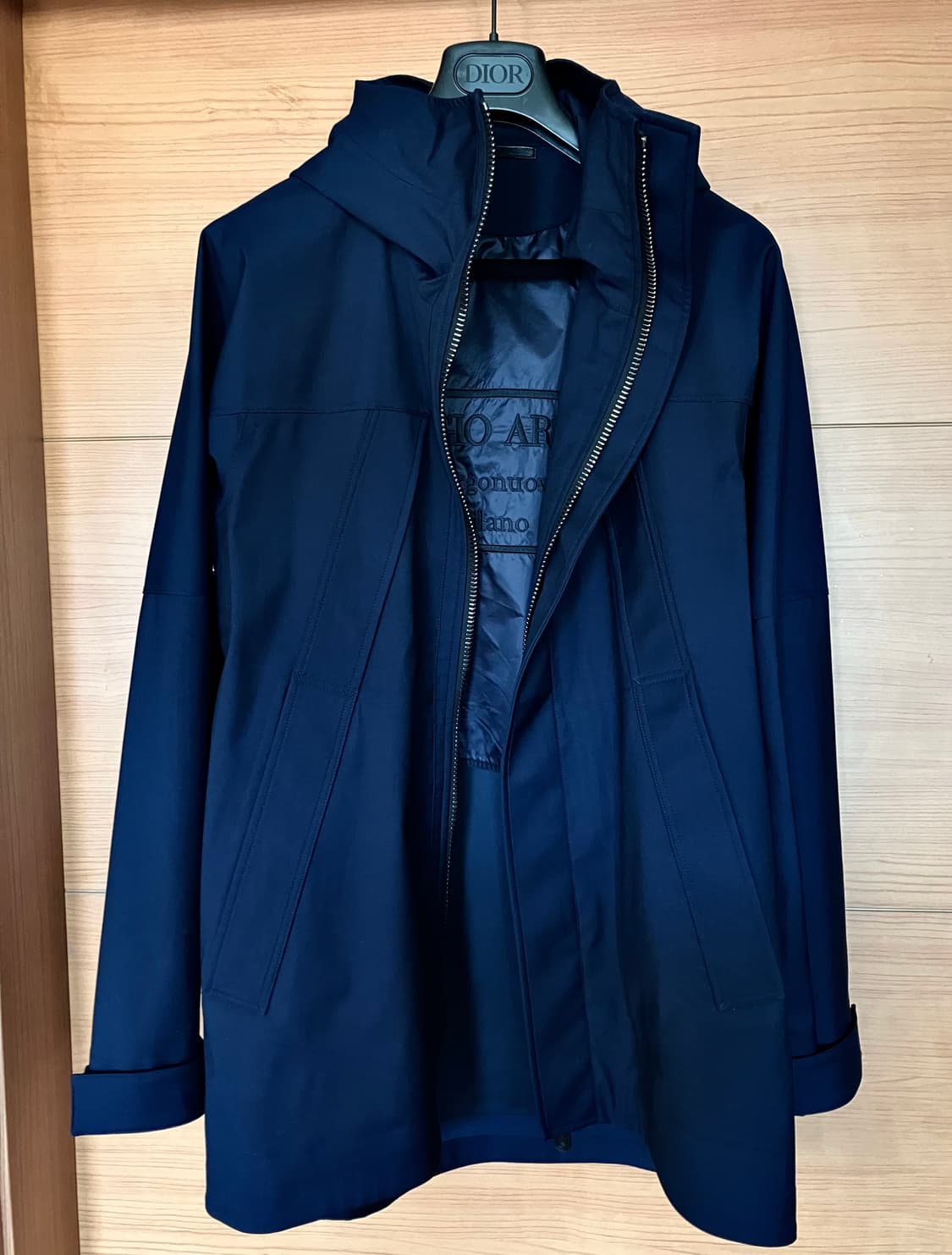 조르지오 아르마니 울 후드 자켓 상품이미지1