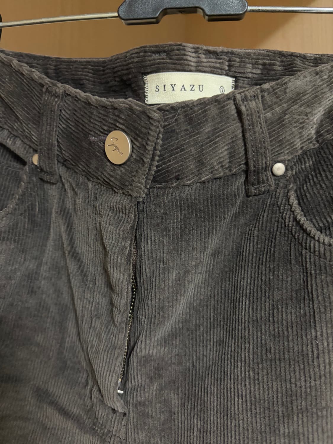 시야주 코듀로이 바지 SIPT7056 high waist corduroy 상품이미지4