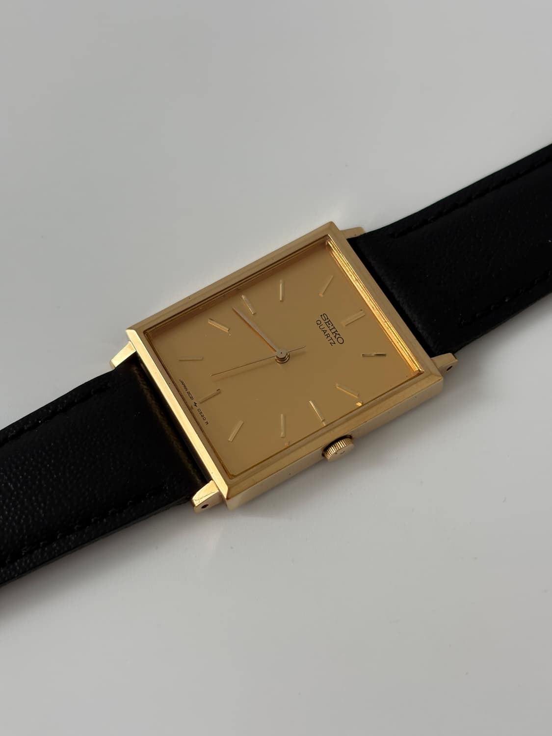 1980s Gold Square Quartz 상품이미지4