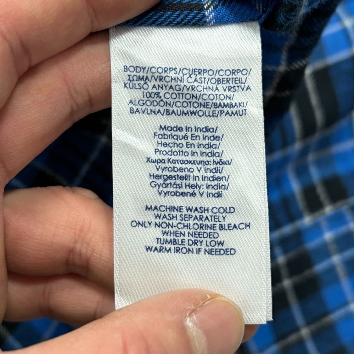 챕스 랄프로렌 체크 셔츠 v2893 상품이미지7