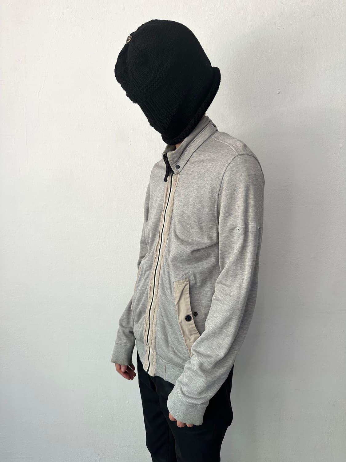스톤아일랜드 2000s 하이넥 집업자켓 상품이미지2
