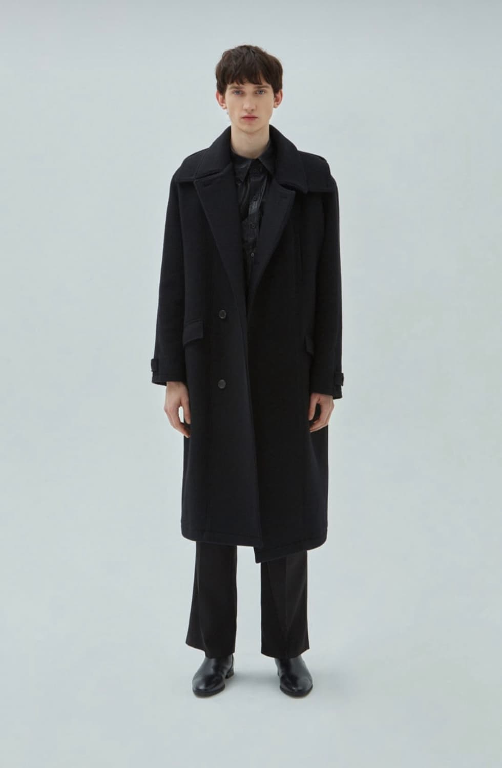 Taille 타일레 울코트 블랙 1사이즈 상품이미지1