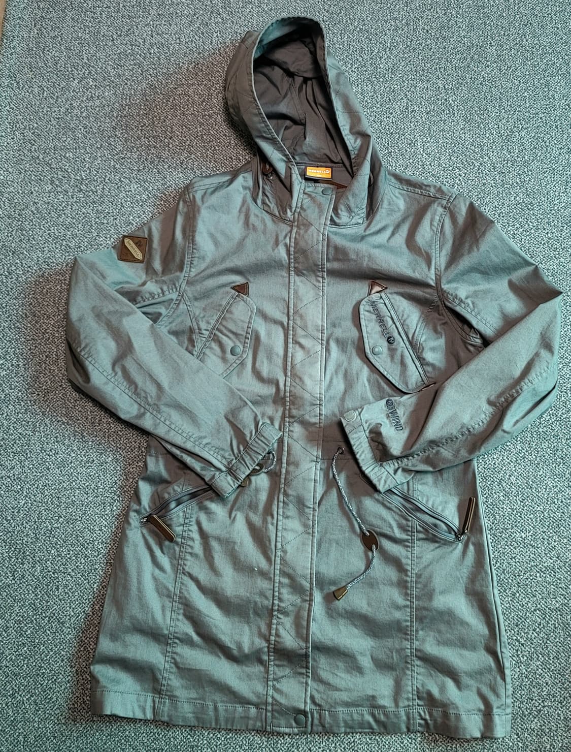 머렐 카키 바람막이 자켓  95  M  정사이즈 상품이미지4