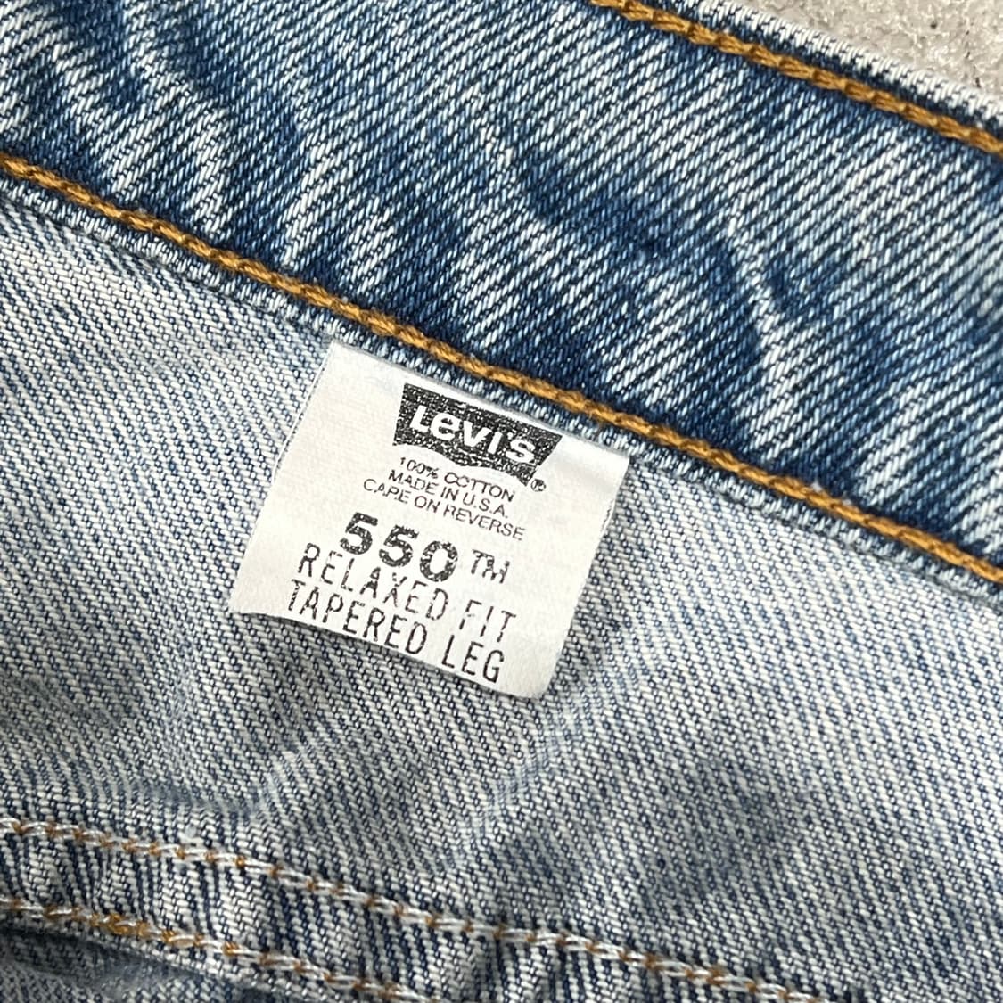 usa 리바이스 550 블랭크탭 데님팬츠 s10166 상품이미지6