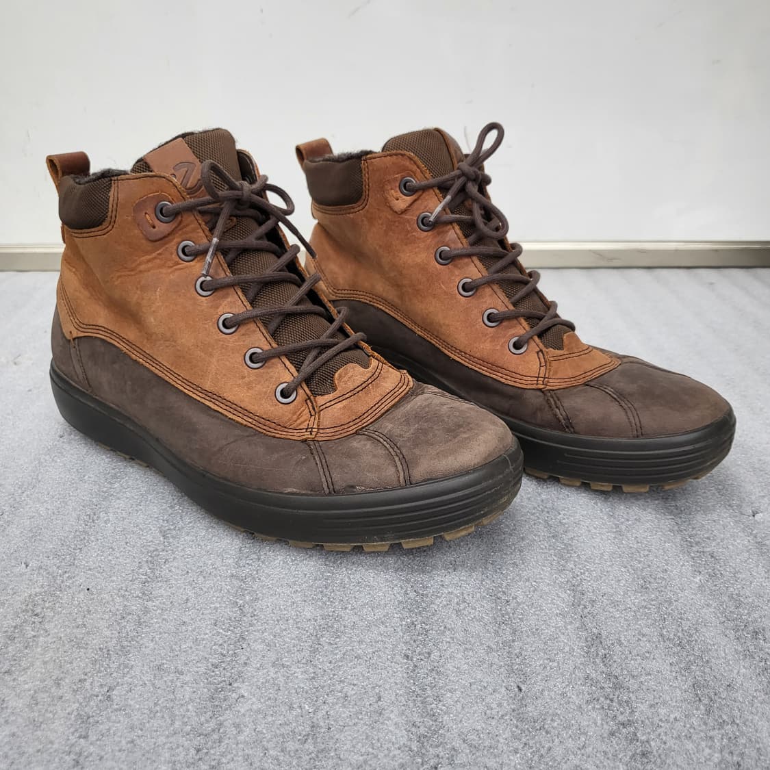 ECCO 털가죽 부츠 브라운 270mm 상품이미지7