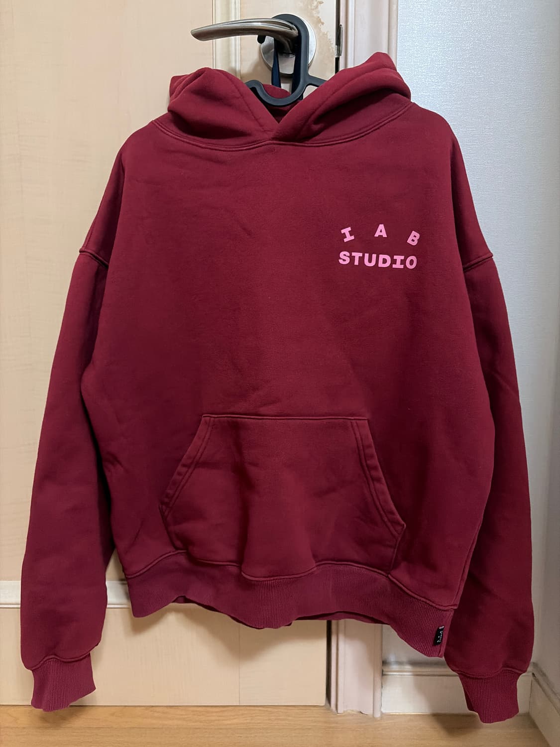 아이앱 스튜디오 후드 라즈베리 M 상품이미지2