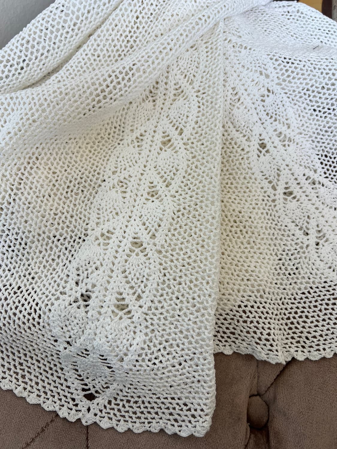 유럽수입 핸드메이드 테이블보 테이블러너 크로셰스프레드 상품이미지4