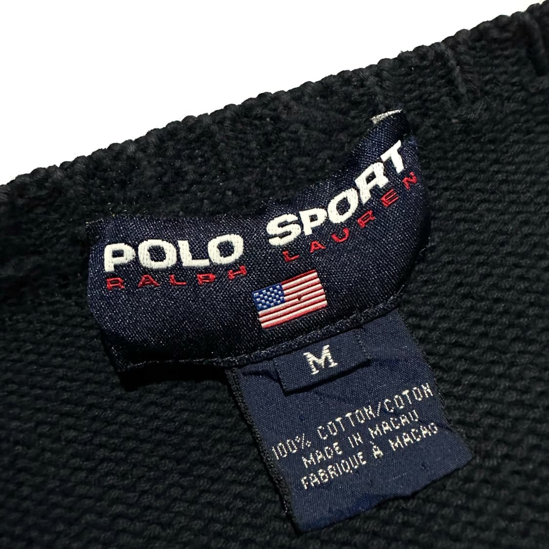 폴로 스포츠 쉐도우포니 라운드 니트 상품이미지4