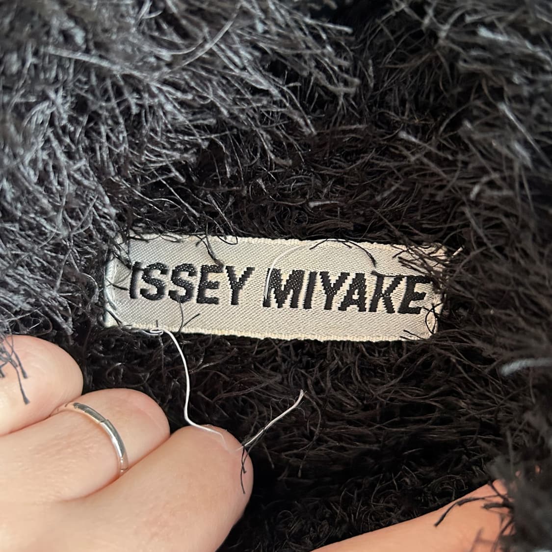 ISSEY MIYAKE AW05 Fuzzy High Neck Knit 상품이미지7