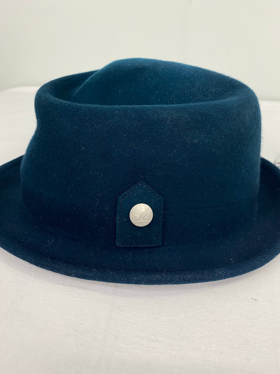 캉골 네이비 울 숏 페도라 중절모 새상품 L 상품이미지3