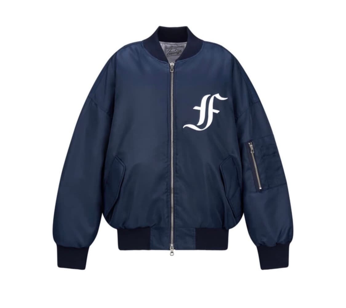 샵페어리 봄버 자켓 네이비 상품이미지1