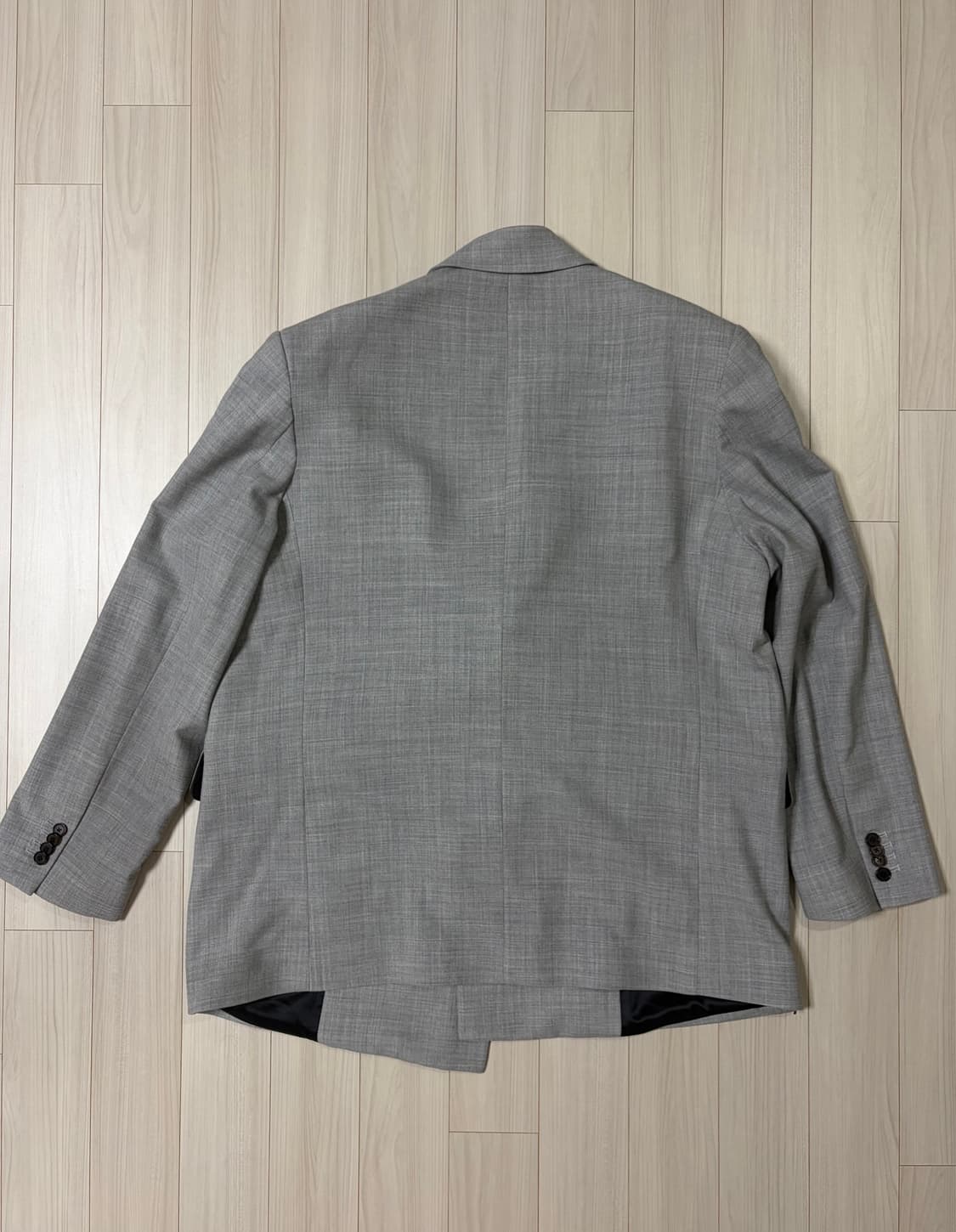 [M] STU 22FW 스티치 더블 블레이저 상품이미지2