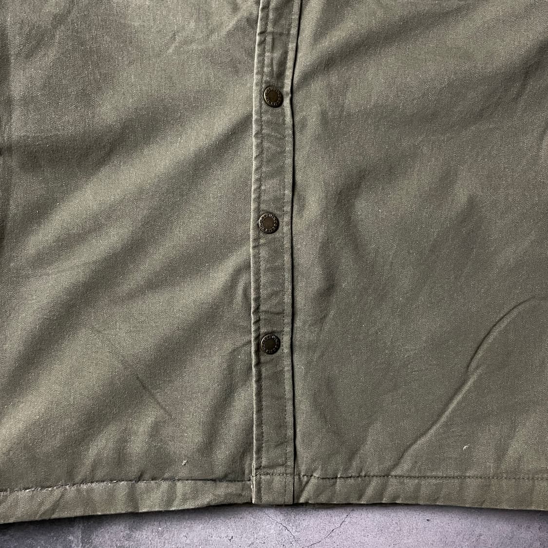 DICKIES 디키즈 빈티지 카키 후드 집업 자켓 A00803 상품이미지5