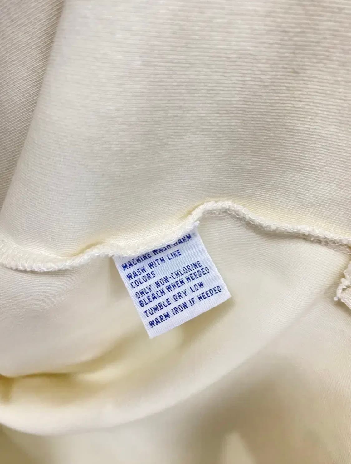 폴로 아이보리 소프트코튼 카라 반팔티 S-M 상품이미지6