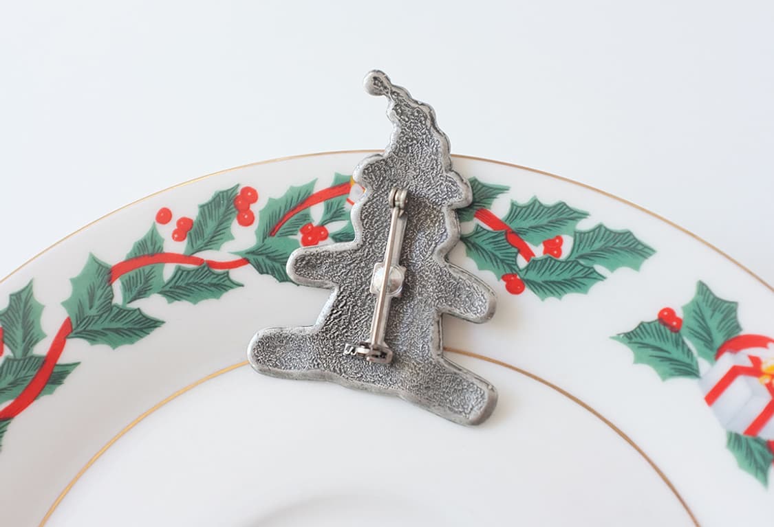 1980s 귀여운 크리스마스 테디베어 빈티지브로치 빈티지악세사리 상품이미지7