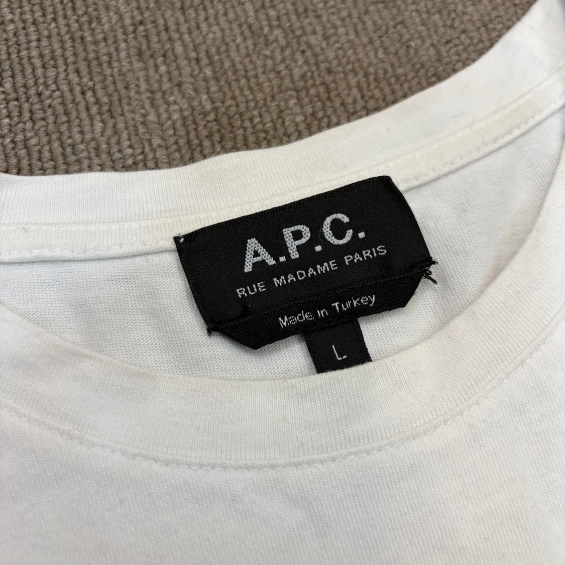 apc 아페쎄 우먼스 티셔츠 L  상품이미지2