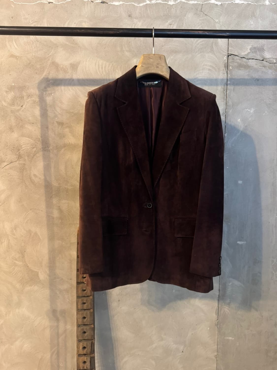 GUCCI 구찌 스웨이드 레더 테일러드 자켓 55~66 상품이미지1