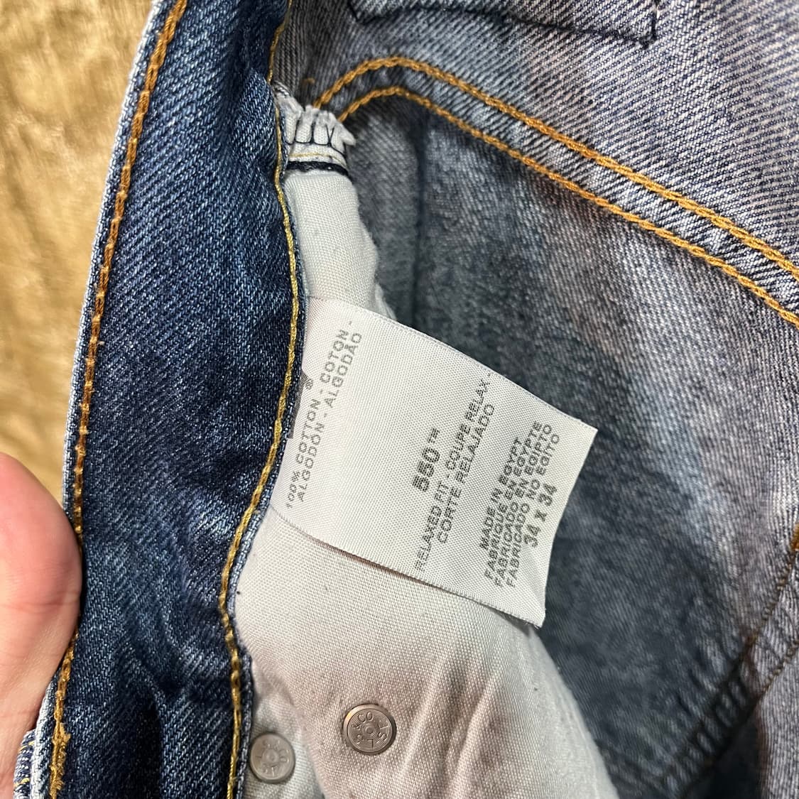 리바이스 550 데님 팬츠 5 상품이미지5