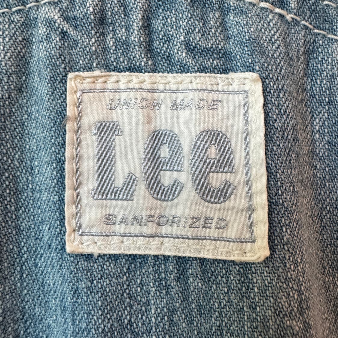 리 Lee 데님 오버롤 청멜빵바지 M 상품이미지10