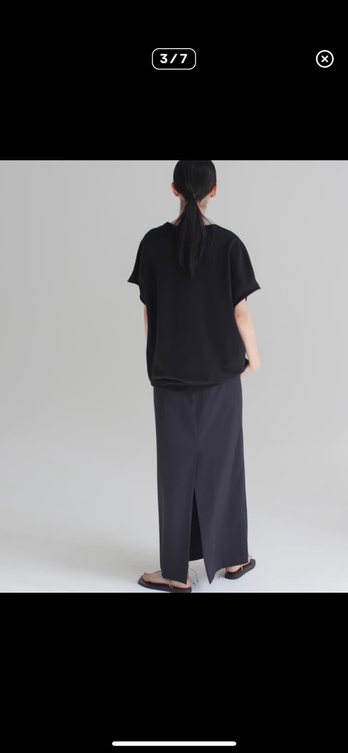 오라리 반팔 니트 상품이미지3