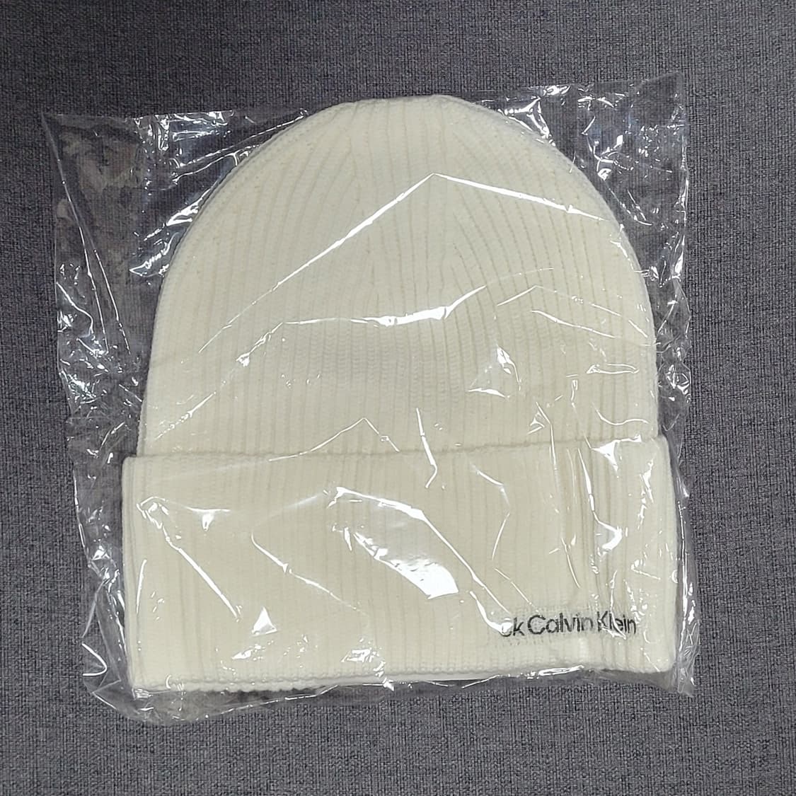 켈빈클라인 엑스트라 파인 메리노 울 비니(새상품) 상품이미지1