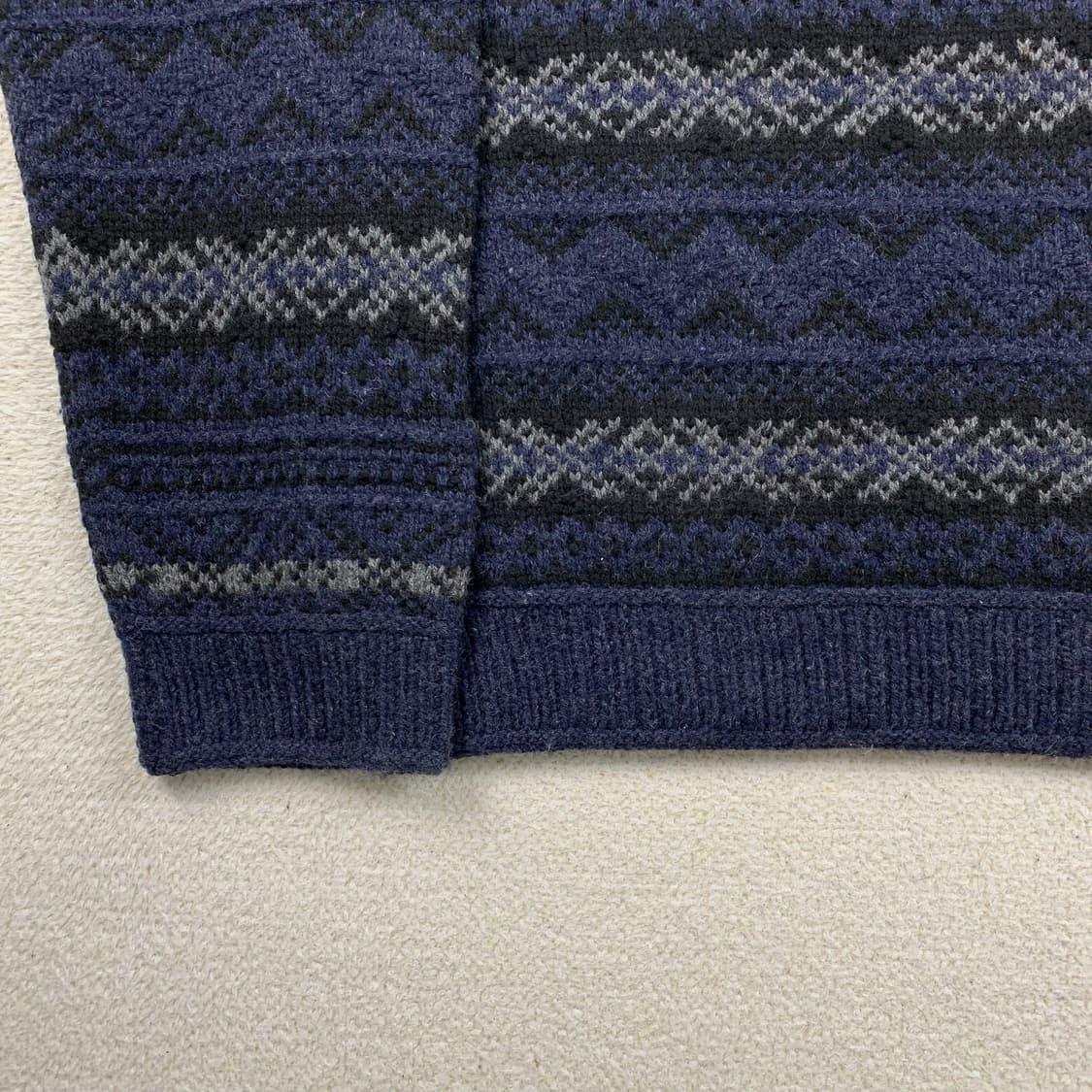 폴로 랄프로렌 램스울 캐시미어 혼방 페어아일 핸드 니트 상품이미지3