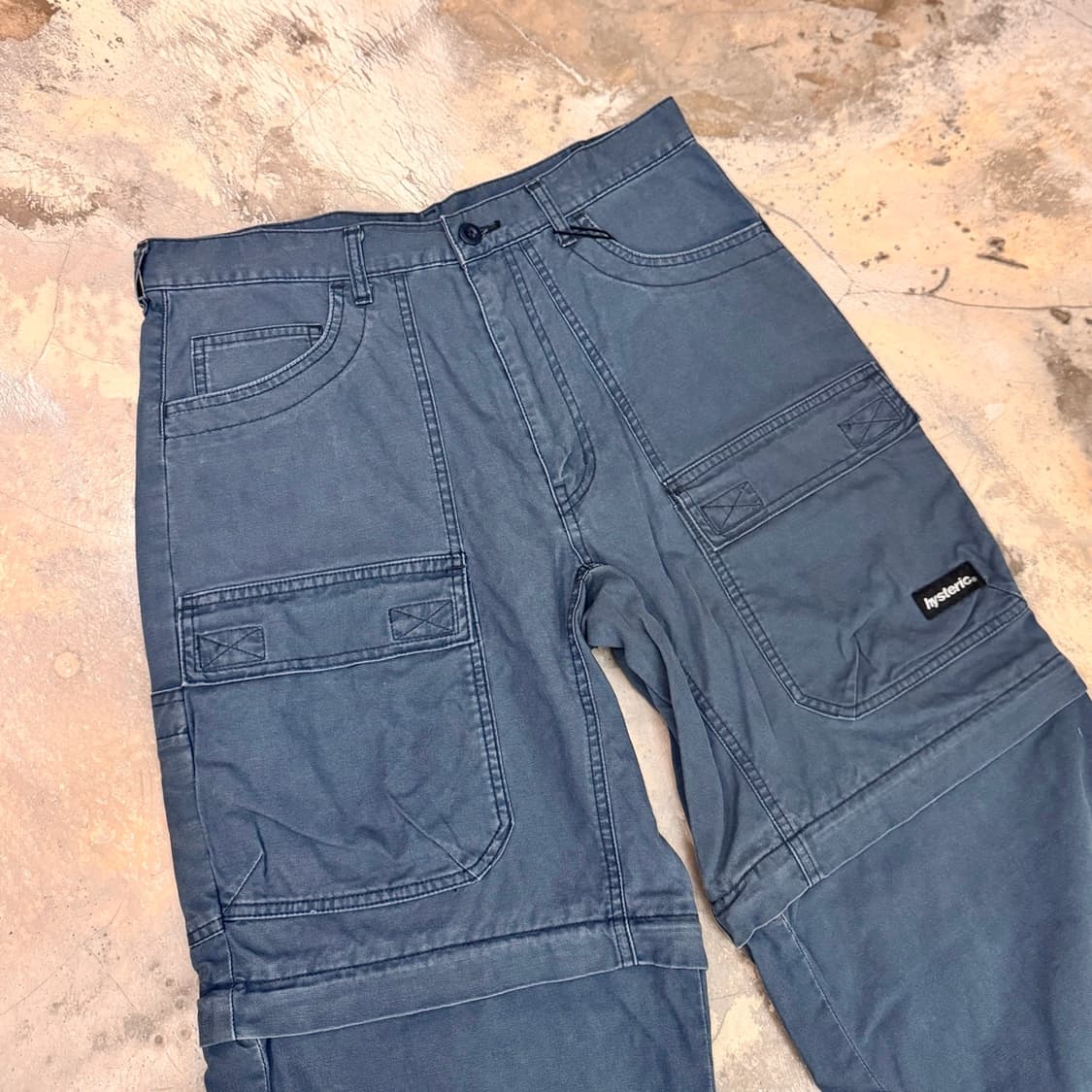 히스테릭글래머 2웨이 밀리터리 카고팬츠 네이비 상품이미지3