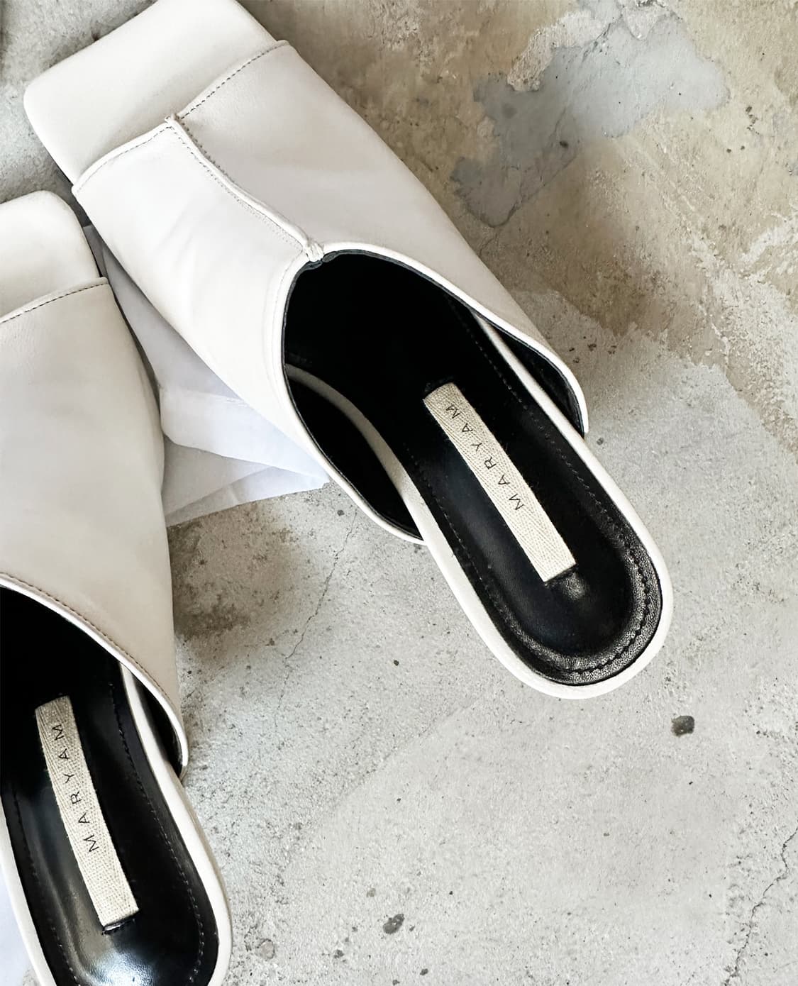 MARYAM NASSIR ZADEH square mules 상품이미지9