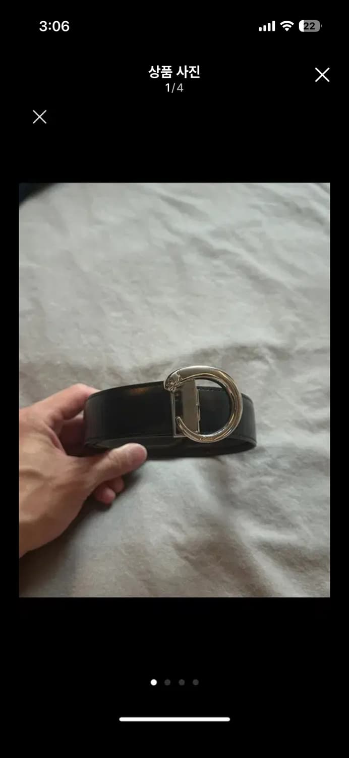 까르띠에 팬더 벨트 상품이미지1