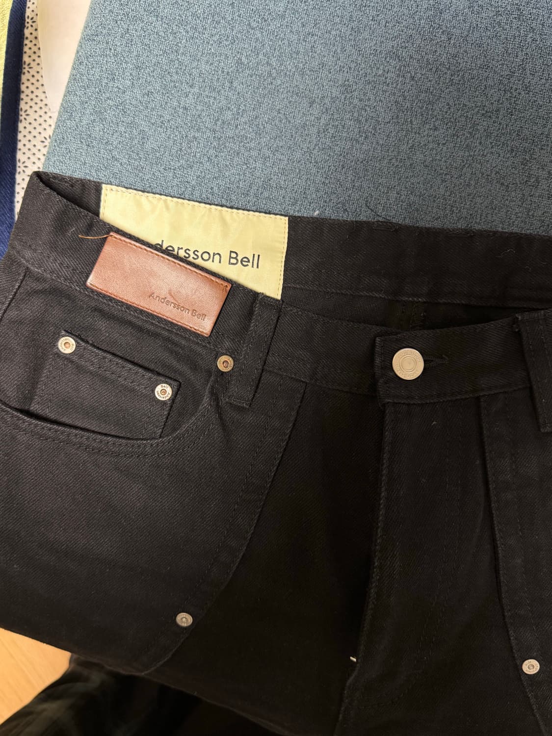 앤더슨벨 메튜 커브 진 블랙 상품이미지8