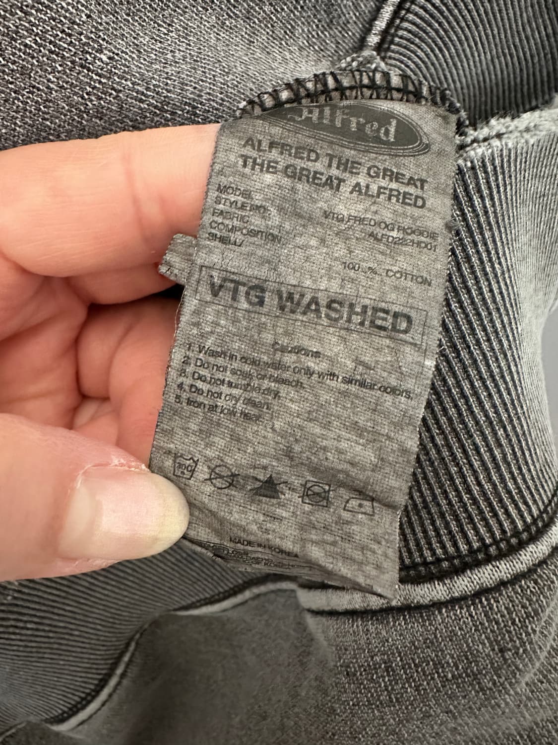 헤리티지플로스 알프레드 후드티 + 바지 트레이닝 세트(사이즈 XL) 상품이미지9