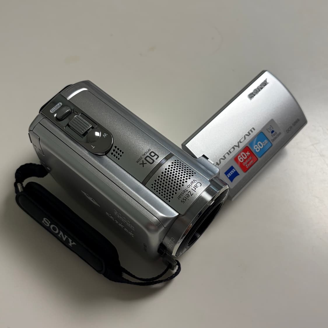 s급) 소니 Sony DCR-SR68 빈티지 실버 제니 캠코더 상품이미지3