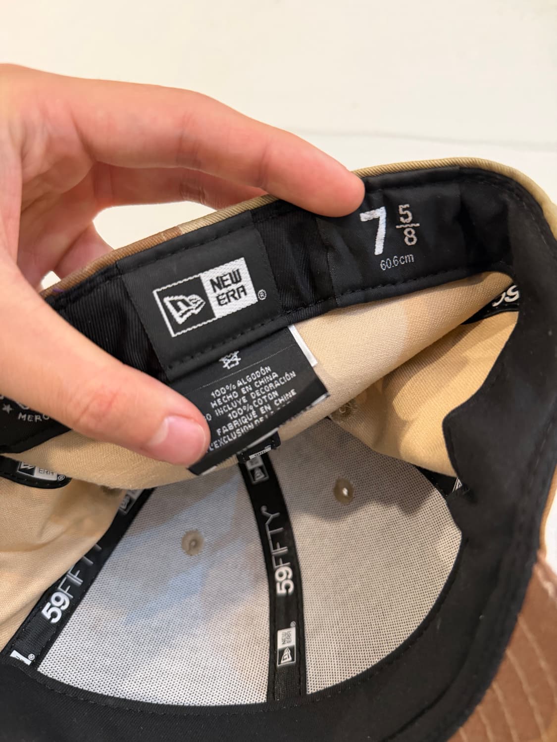 60.6) 뉴에라 뉴욕 양키스 데저트 카모 스냅백 상품이미지4