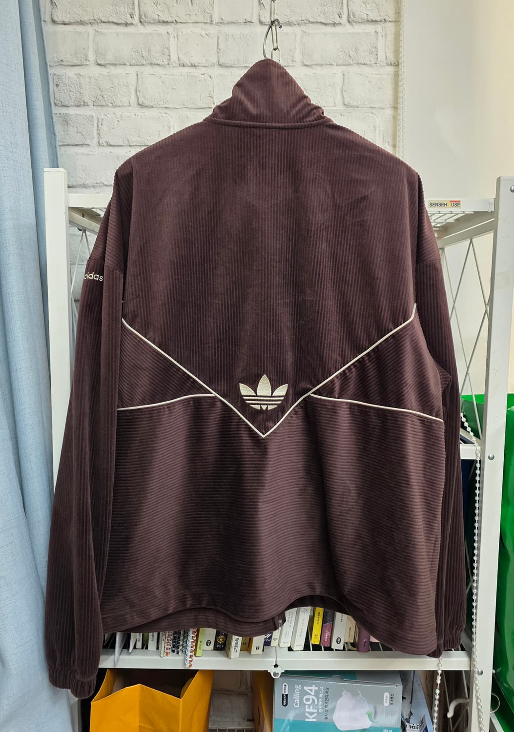 아디다스 코듀로이 벨벳 남성자켓 110 시즈널 트랙탑  MM27 상품이미지4