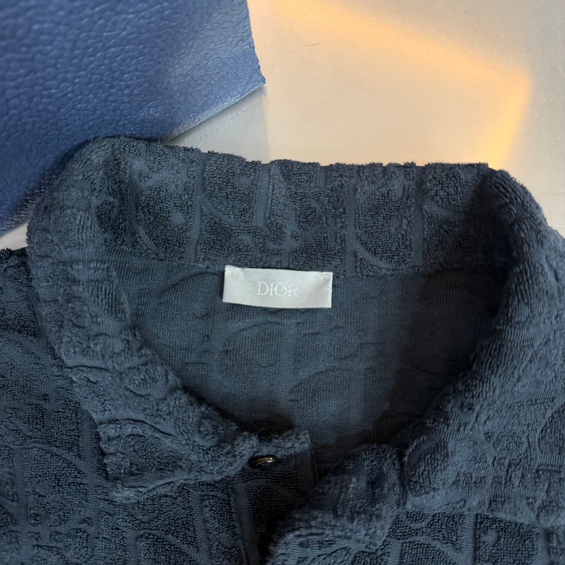 [리오브] 디올 오블리크 테리 폴로 카라티셔츠 상품이미지4