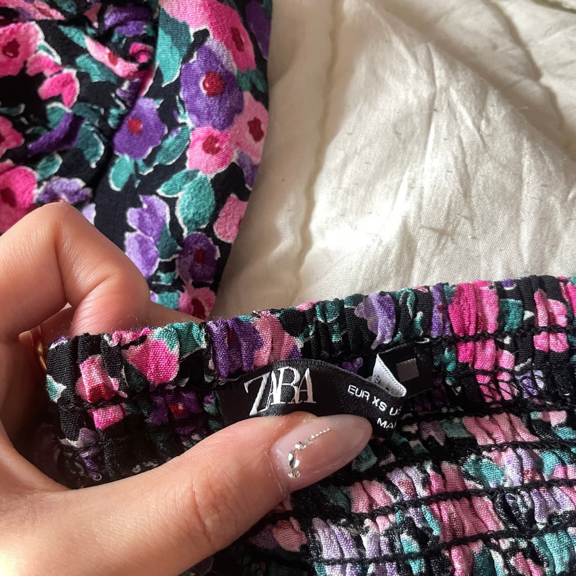 Zara 자라 블라우스 플라워 블라우스 상품이미지2