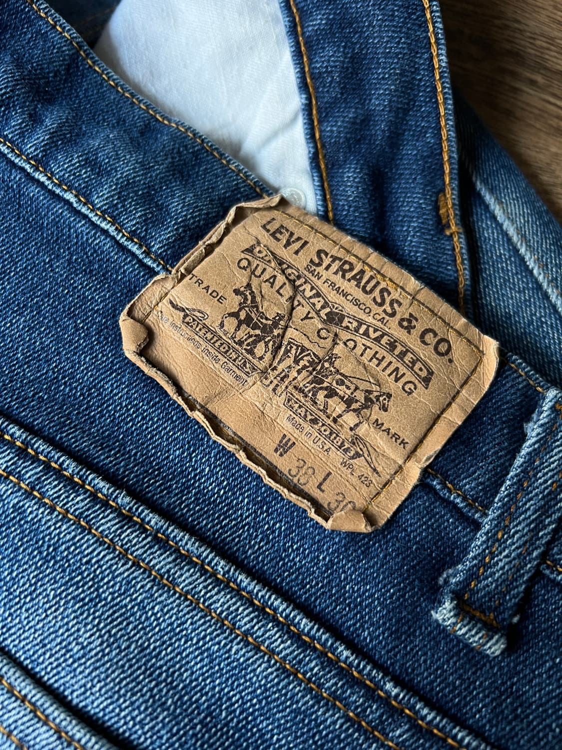 [38]00's 리바이스 517 Made in USA 플레어진 F18 상품이미지4