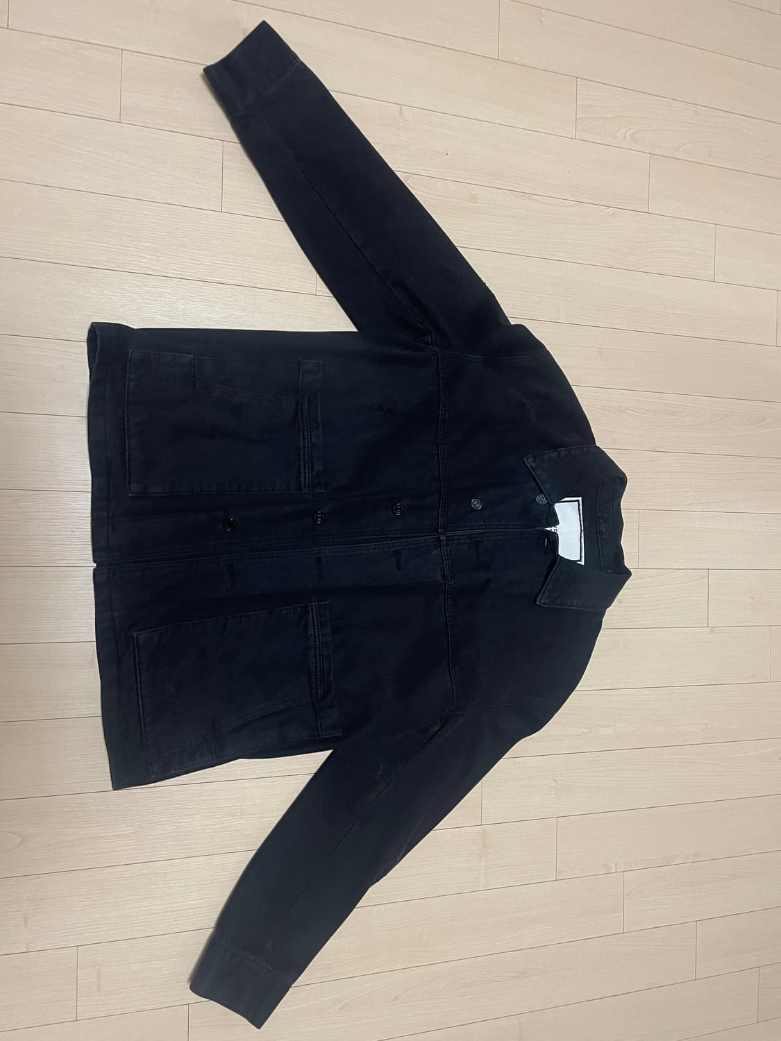 우영미 흑청자켓 50size 급처 상품이미지9