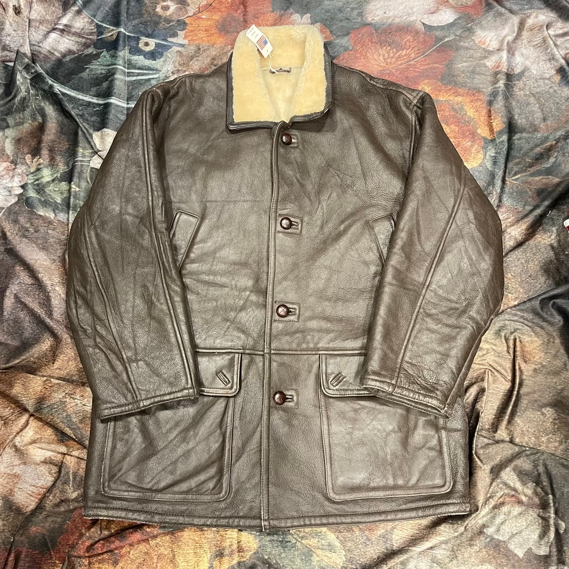 일본 빈티지 LOLDANTHONY 가죽무스탕 L 상품이미지1