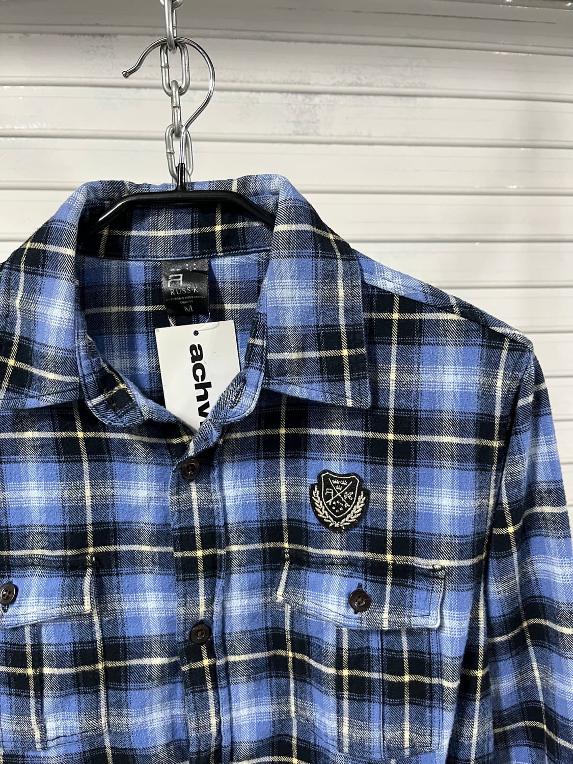 RUSSK check shirt 상품이미지5