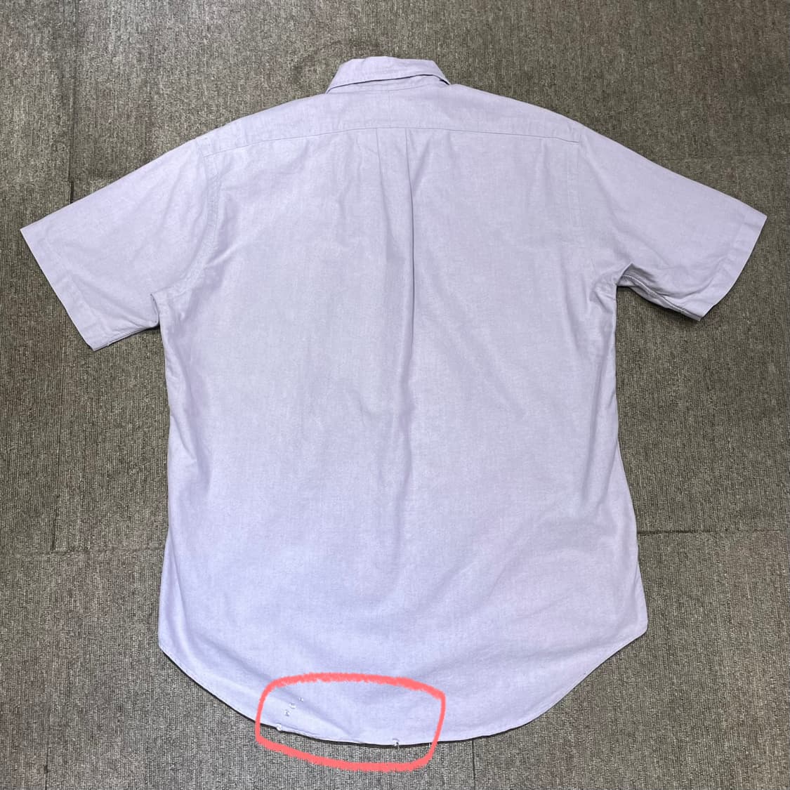 (M) POLO 폴로 랄프로렌 솔리드 반팔 셔츠 블레이크 상품이미지7