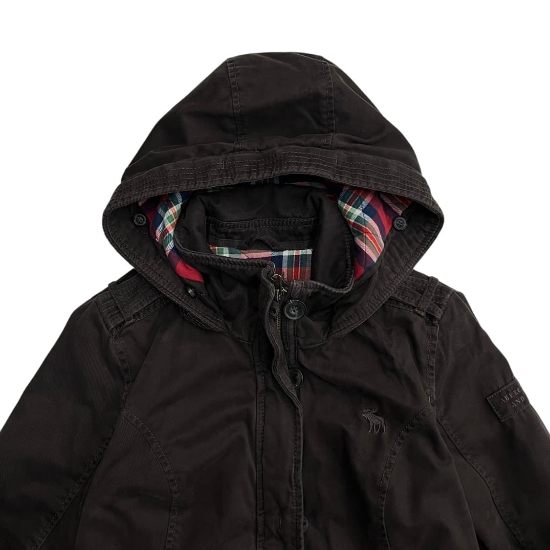 아베크롬비 y2k 초코맛 후드 자켓 M 상품이미지4