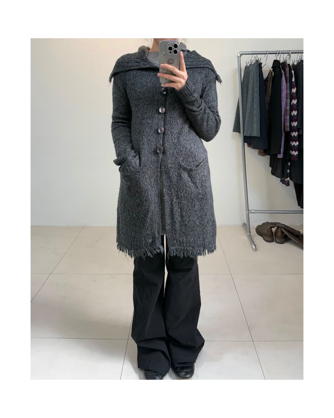 빈티지 태슬 가디건 상품이미지3