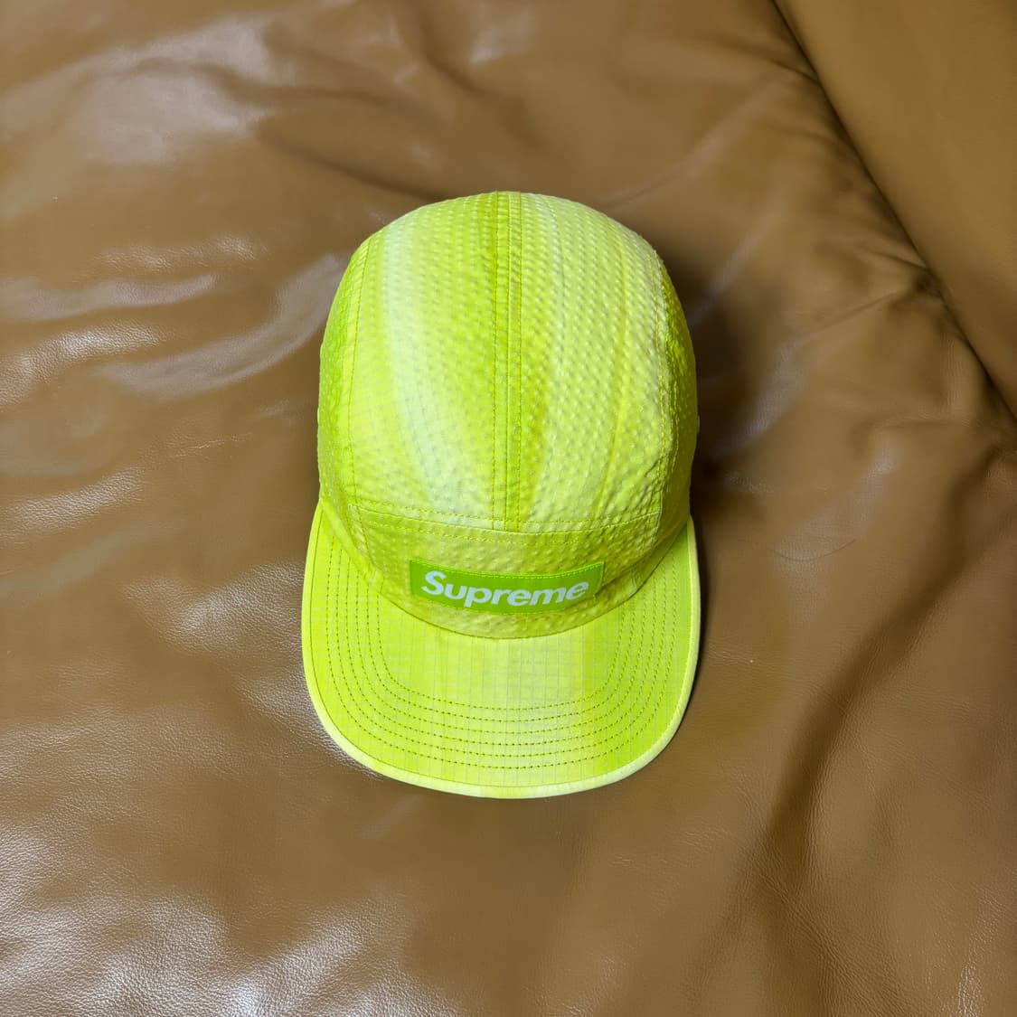 Supreme 슈프림 타이다이 라임 캠프캡 모자 Tie Dyed Lime 상품이미지6