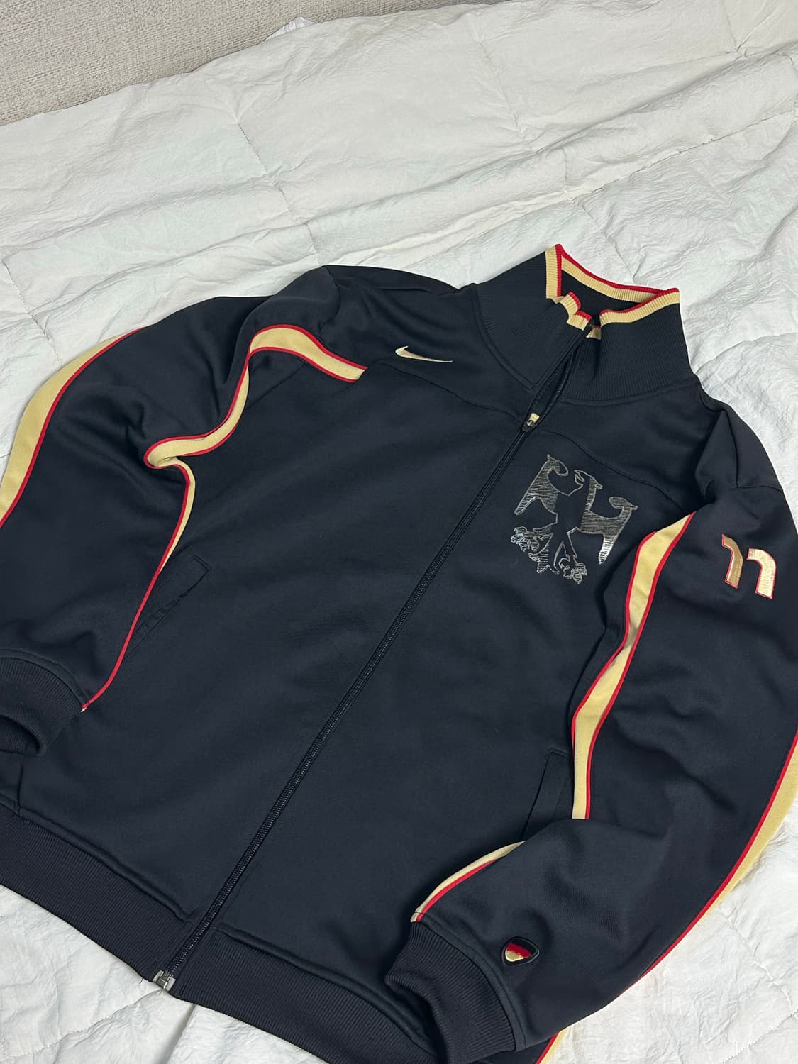 나이키 독일 국대 트랙탑 져지 라지 검금 상품이미지1