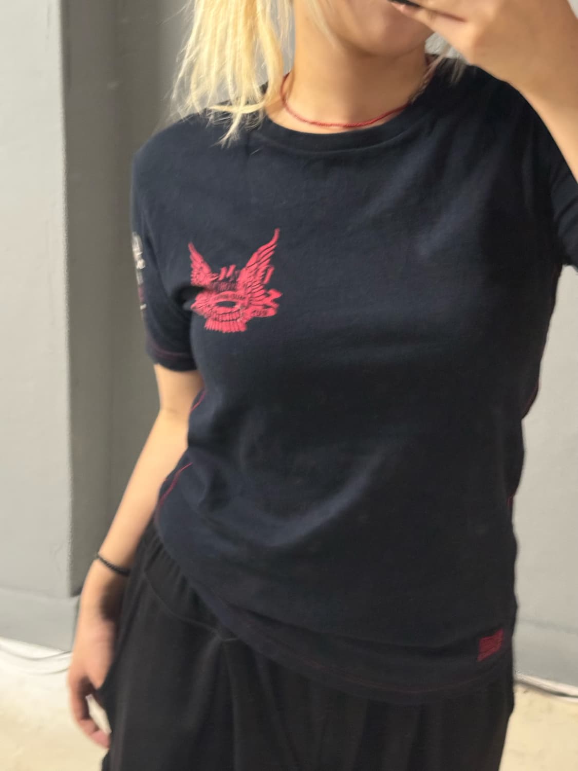 back lettering & printing top 상품이미지3